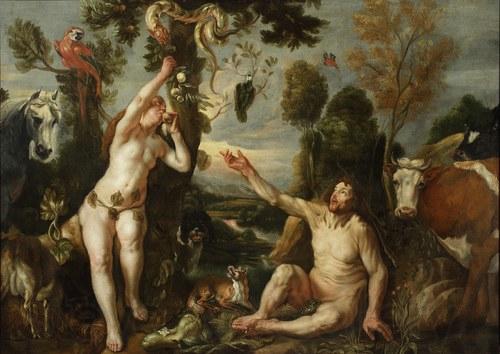 Jacob Jordaens Adam and Eve Spain oil painting art